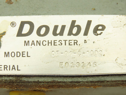 Double A QF-01-C-1002 Hydraulic Directional Valve 115V 60Hz