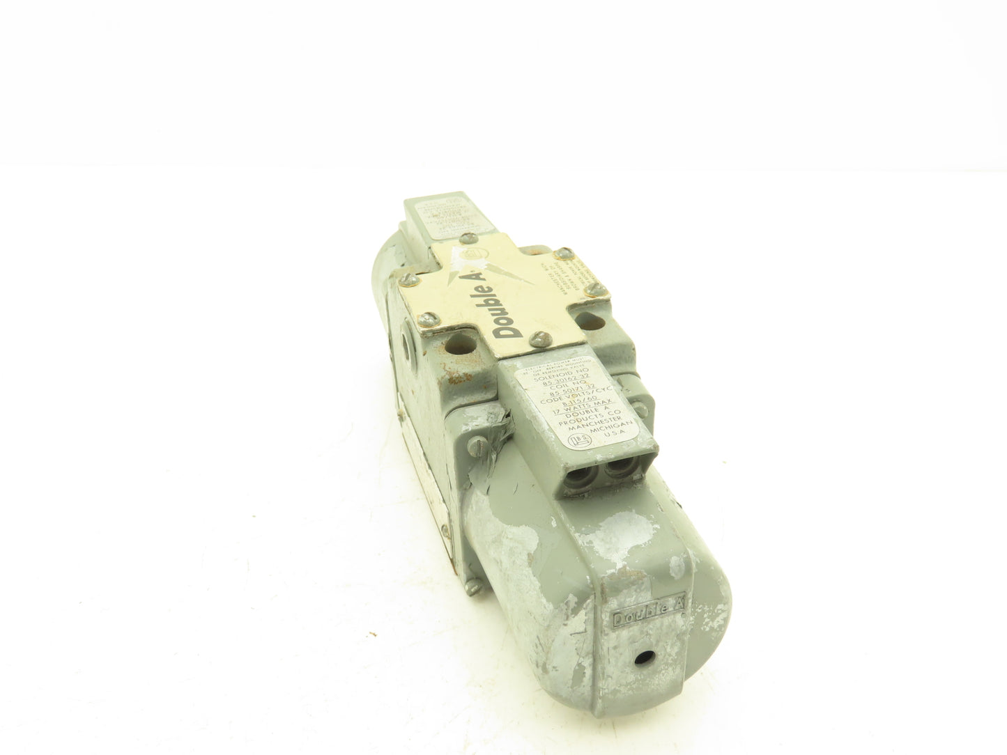 Double A QF-01-C-1002 Hydraulic Directional Valve 115V 60Hz