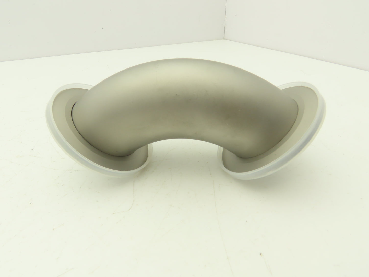 Vacuum Blower Intake 2"x 90° Stainless Flanged Pipe Elbow