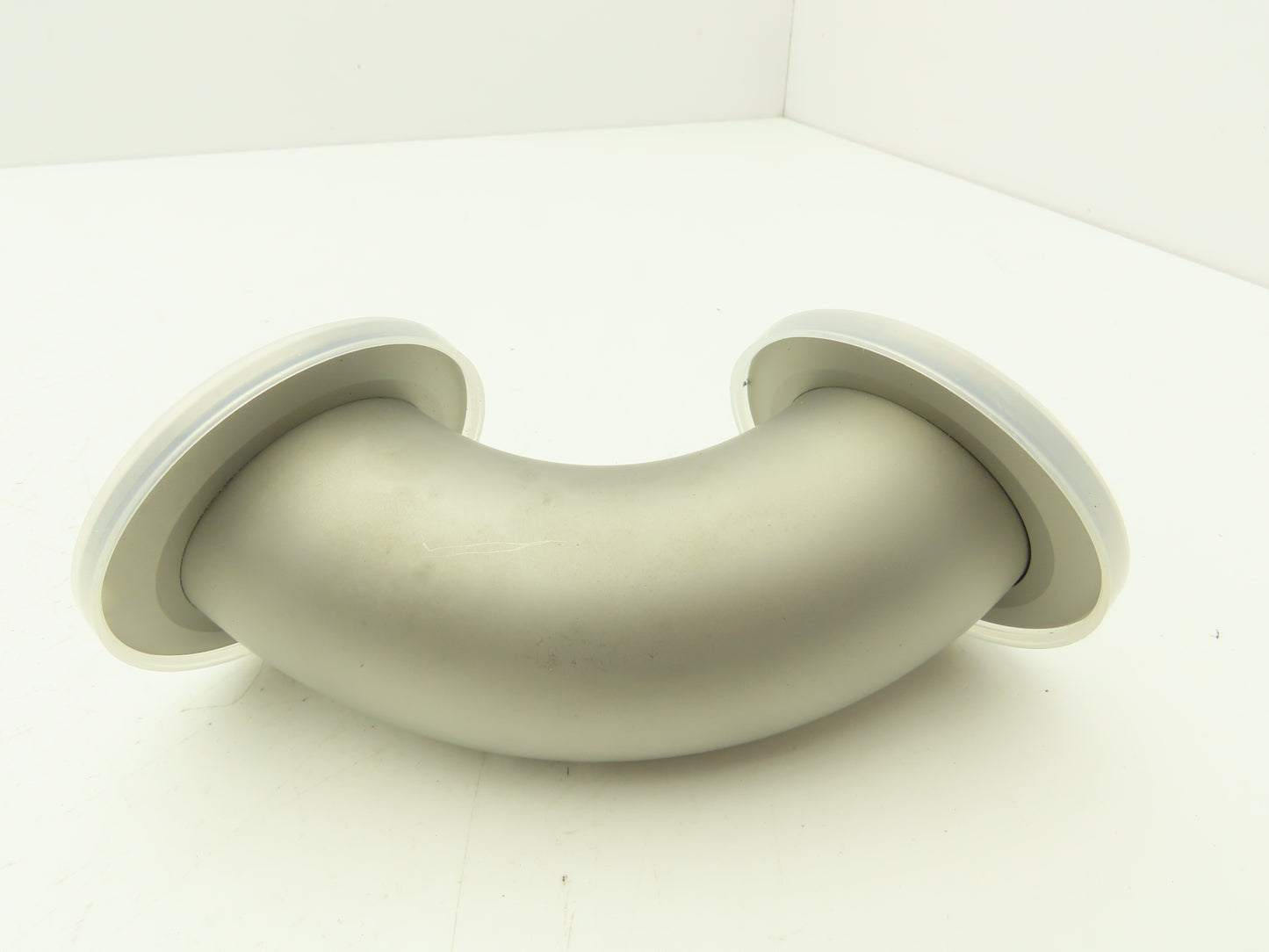 Vacuum Blower Intake 2"x 90° Stainless Flanged Pipe Elbow