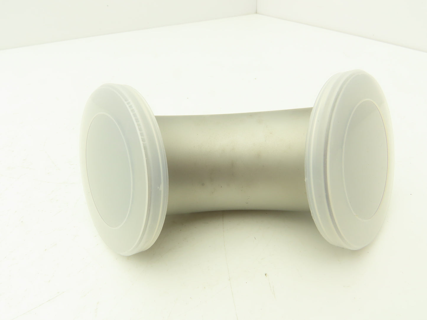 Vacuum Blower Intake 2"x 90° Stainless Flanged Pipe Elbow