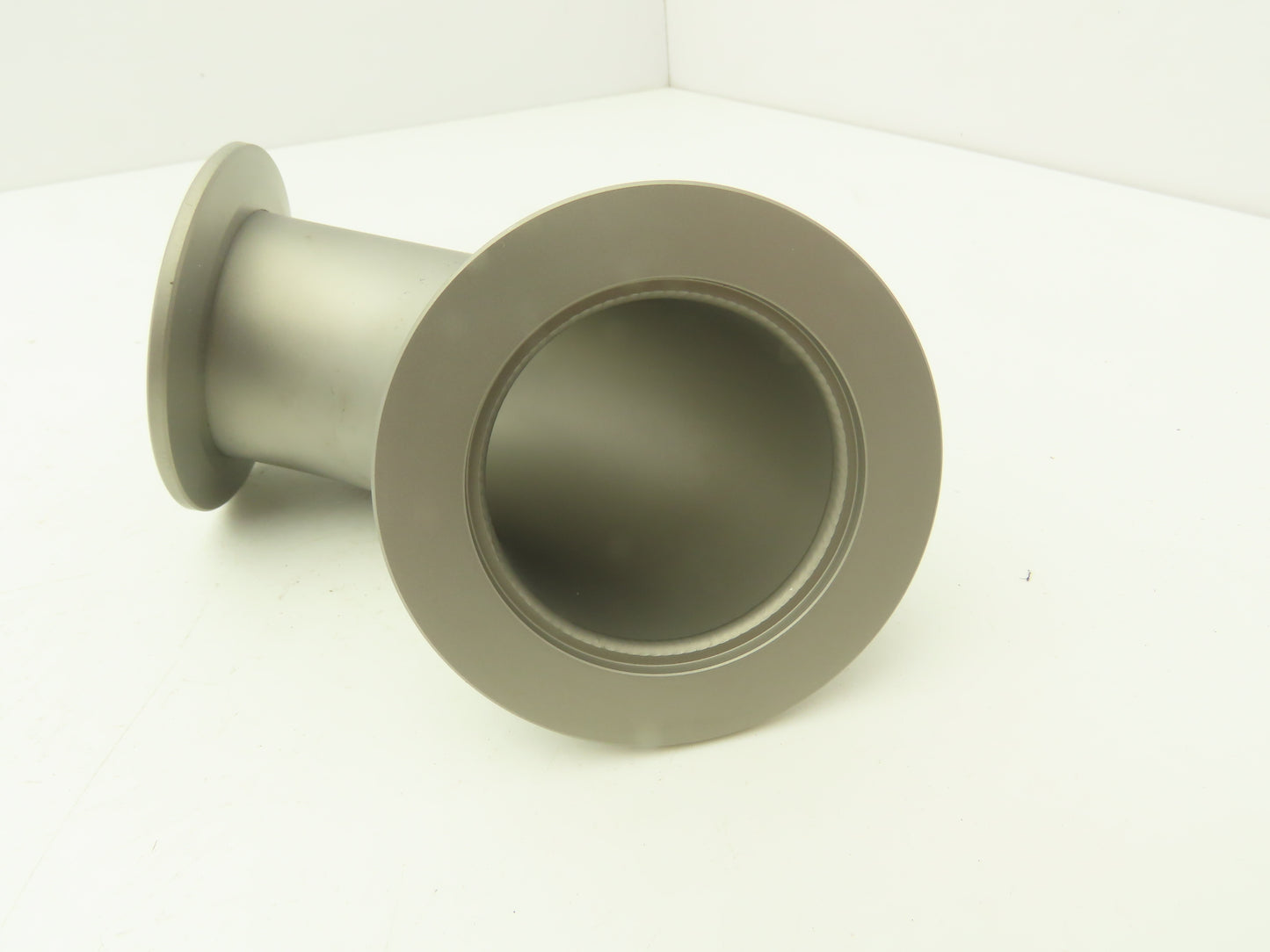 Vacuum Blower Intake 2"x 90° Stainless Flanged Pipe Elbow