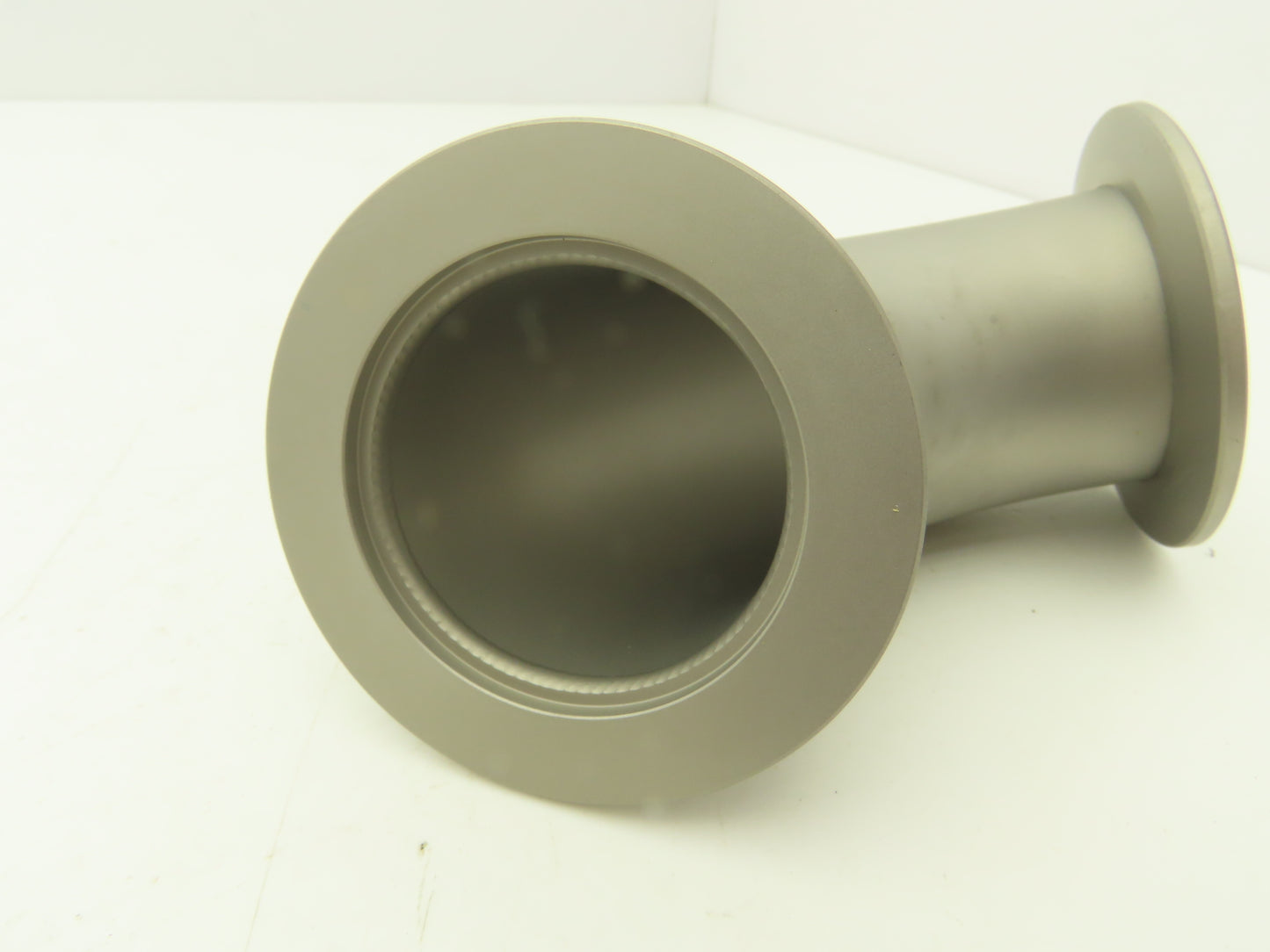 Vacuum Blower Intake 2"x 90° Stainless Flanged Pipe Elbow