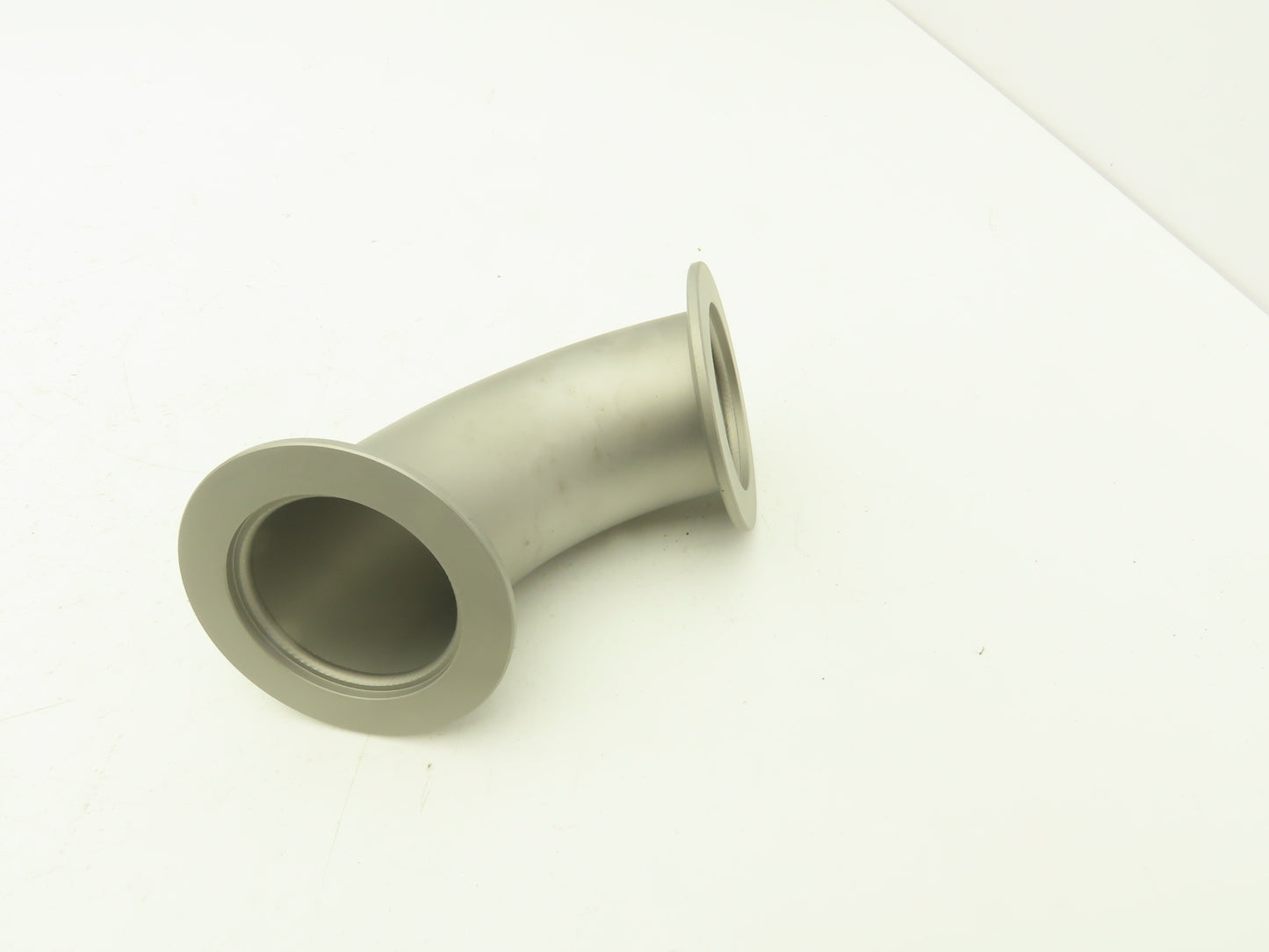 Vacuum Blower Intake 2"x 90° Stainless Flanged Pipe Elbow