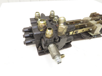 Yale Hydraulic 3-Spool 3 Lever Forklift Mast Control Valve Assembly Off ERC080