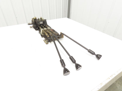 Yale Hydraulic 3-Spool 3 Lever Forklift Mast Control Valve Assembly Off ERC080