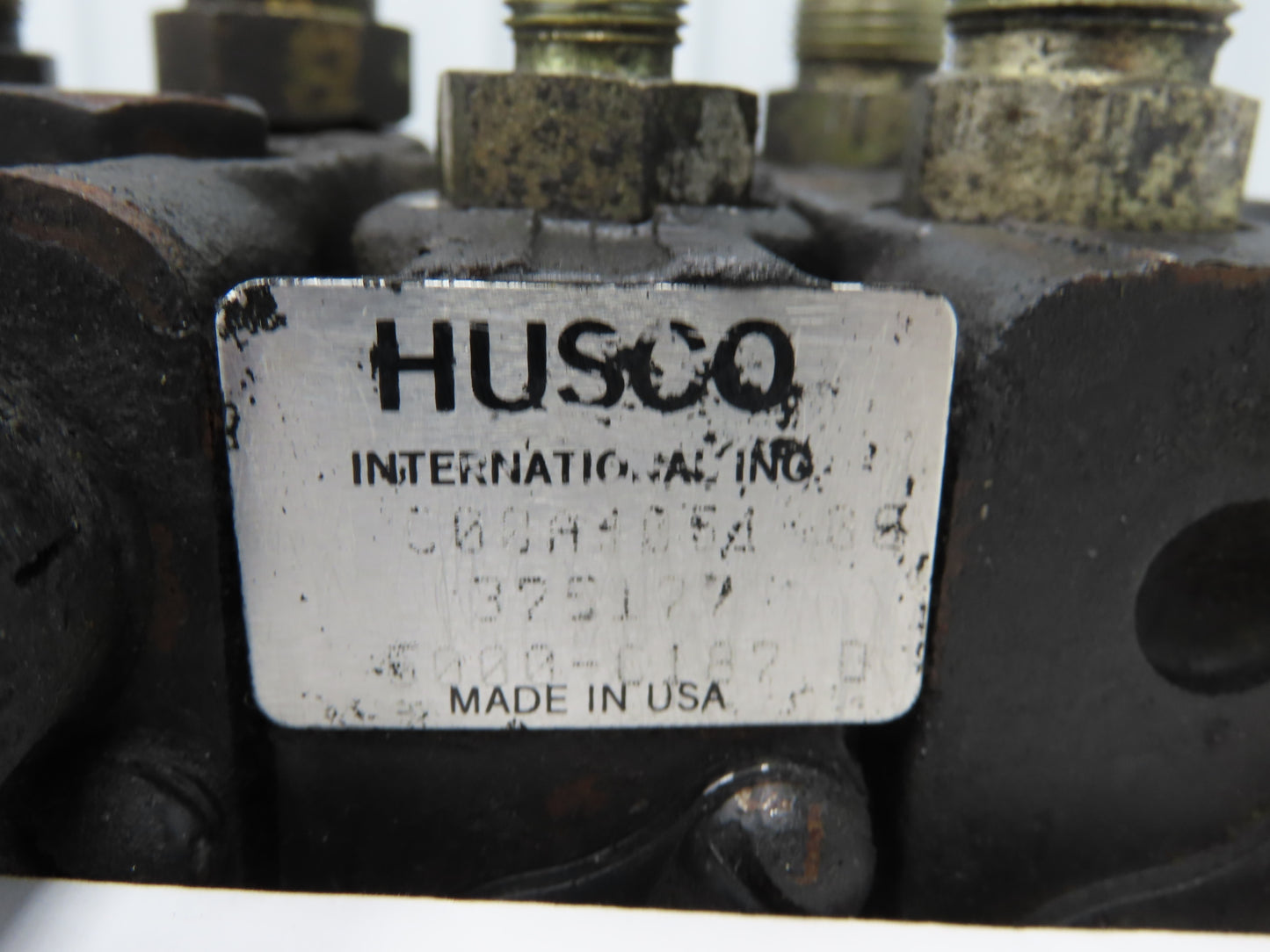 Yale Hydraulic 3-Spool 3 Lever Forklift Mast Control Valve Assembly Off ERC080