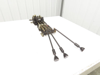 Yale Hydraulic 3-Spool 3 Lever Forklift Mast Control Valve Assembly Off ERC080