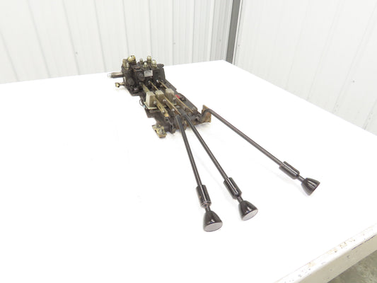 Yale Hydraulic 3-Spool 3 Lever Forklift Mast Control Valve Assembly Off ERC080