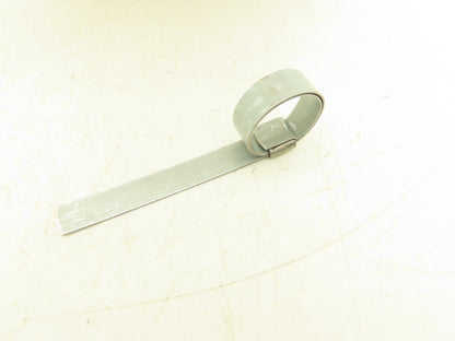 Band-It Idex J303 Galvanized Carbon Steel Clamps Box of 100 Clamps