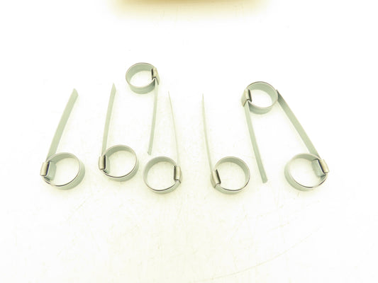 Band-It Idex J303 Galvanized Carbon Steel Clamps Box of 100 Clamps
