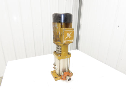 Grundfos CR4-60A Vertical Centrifugal Pump 21gpm 2.2kw 230/460V 3PH 1.25"NPT