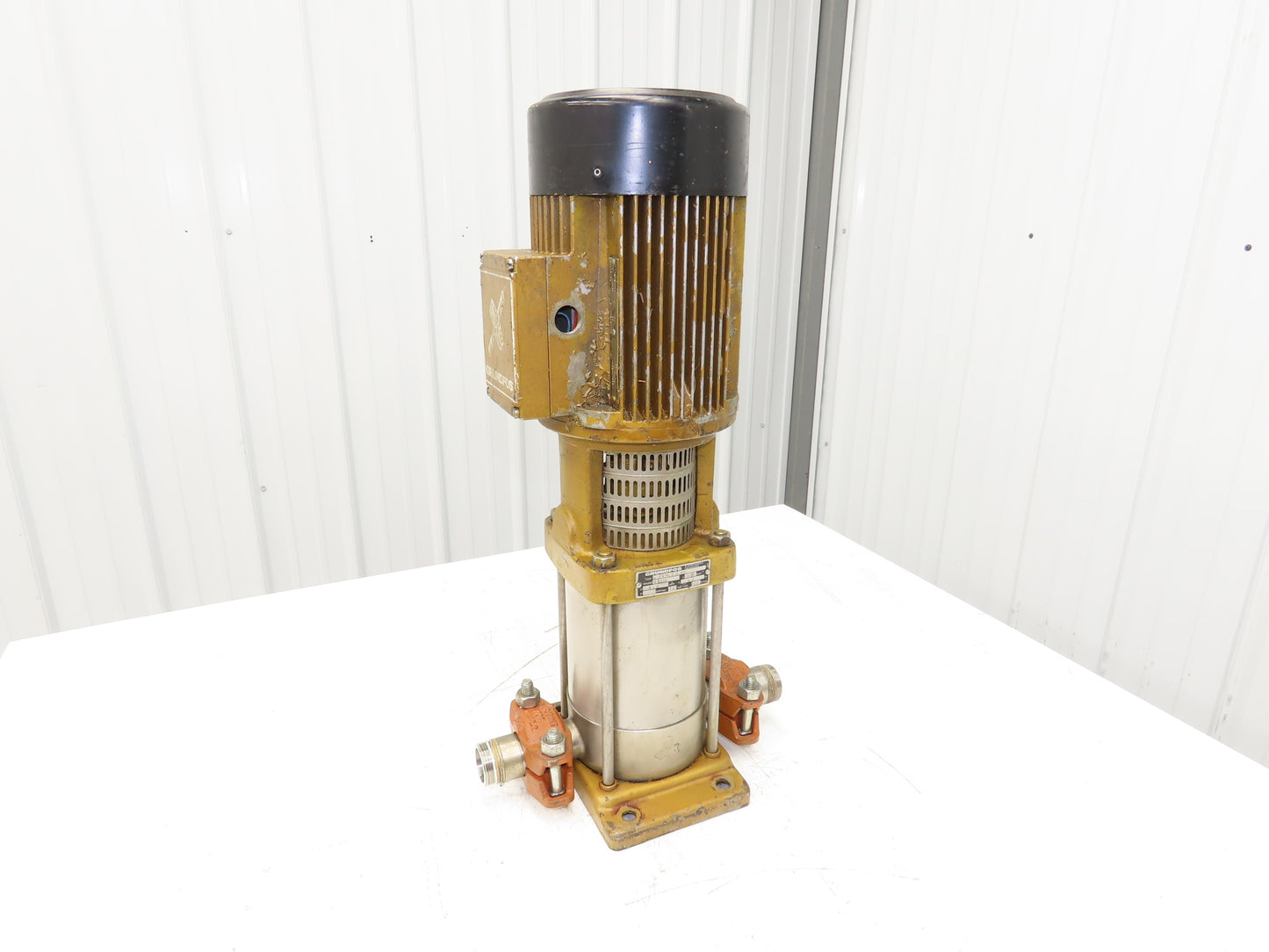 Grundfos CR4-60A Vertical Centrifugal Pump 21gpm 2.2kw 230/460V 3PH 1.25"NPT