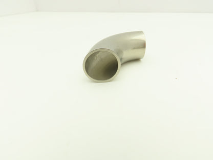 90° Elbow 1" OD Short Tangent Butt Weld Stainless Steel Lot of 25