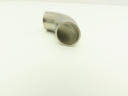 90° Elbow 1" OD Short Tangent Butt Weld Stainless Steel Lot of 25