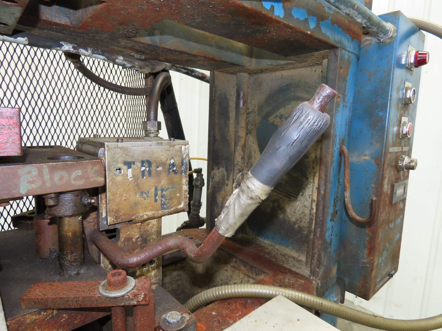 Hydraulic 5 Ton Press 8" Stroke Punch Die 10Hp 230/460V 3Ph Vickers Pump