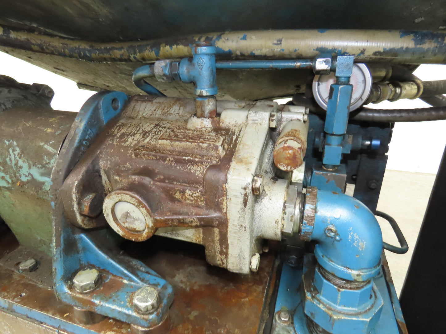 Hydraulic 5 Ton Press 8" Stroke Punch Die 10Hp 230/460V 3Ph Vickers Pump