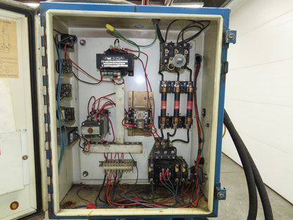 Hydraulic 5 Ton Press 8" Stroke Punch Die 10Hp 230/460V 3Ph Vickers Pump