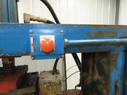 Hydraulic 5 Ton Press 8" Stroke Punch Die 10Hp 230/460V 3Ph Vickers Pump