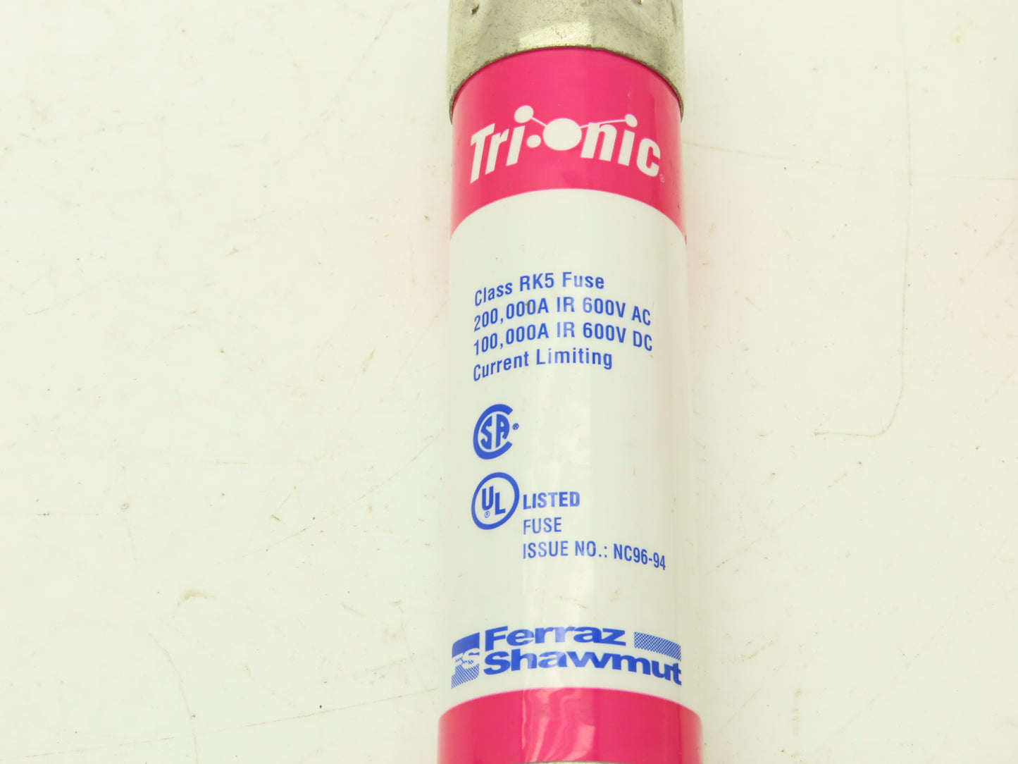 Ferraz Shawmut TRS80R Trionic Fuse 80 AMP 600V Time Delay Dual Element Lot of 3