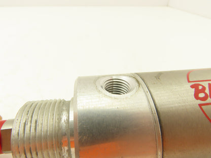 Bimba MRS-311-D Pneumatic Air Cylinder 2" Bore 1" Stroke Double Acting
