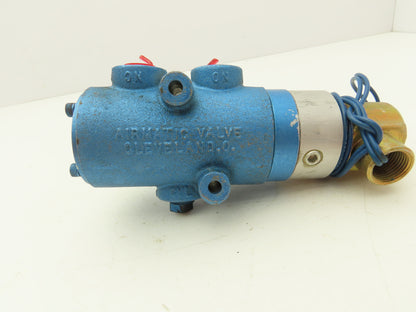 Airmatic Valve 342306-1 Pneumatic Air Solenoid Valve 125PSI 120VAC 3 Way