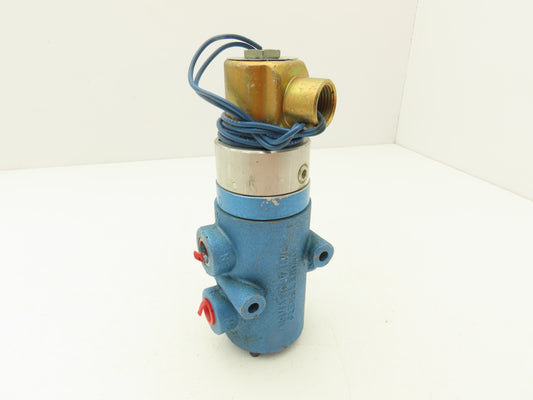 Airmatic Valve 342306-1 Pneumatic Air Solenoid Valve 125PSI 120VAC 3 Way