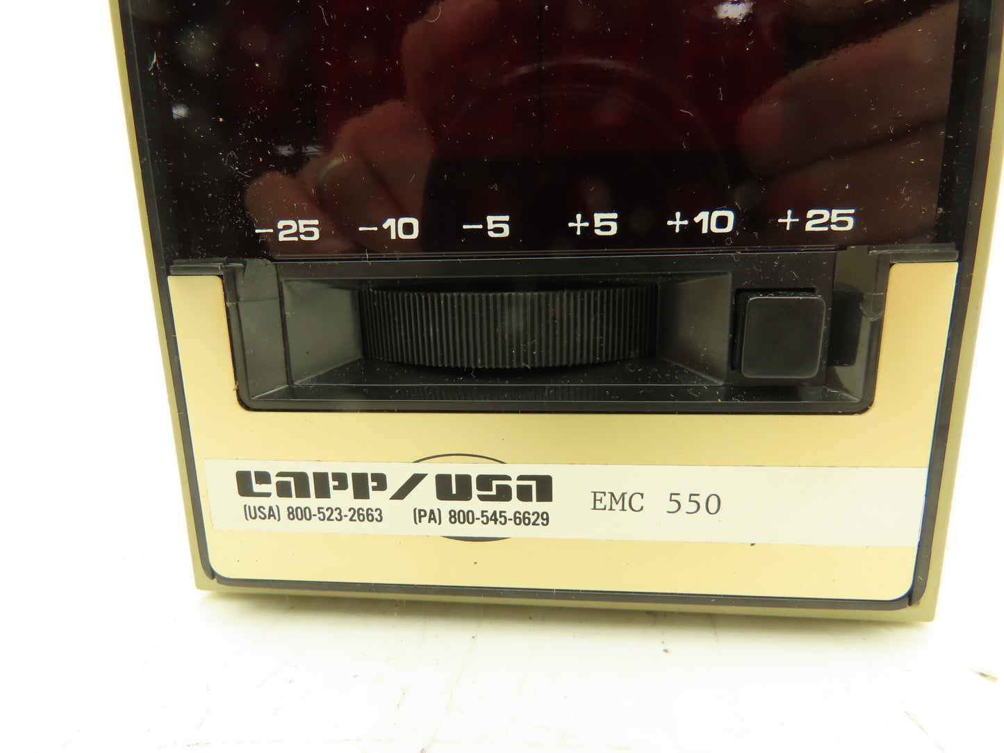 Eclipse EMC 550 CAPP USA Temperature Controller Unit Panel Mount