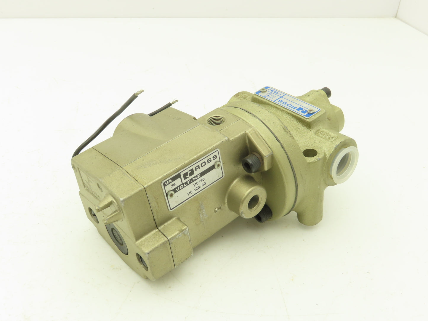 Ross 2772B4011 Control Valve NO 1/2" NPT 110-120VAC 50-60 Hz 1-10 Bar