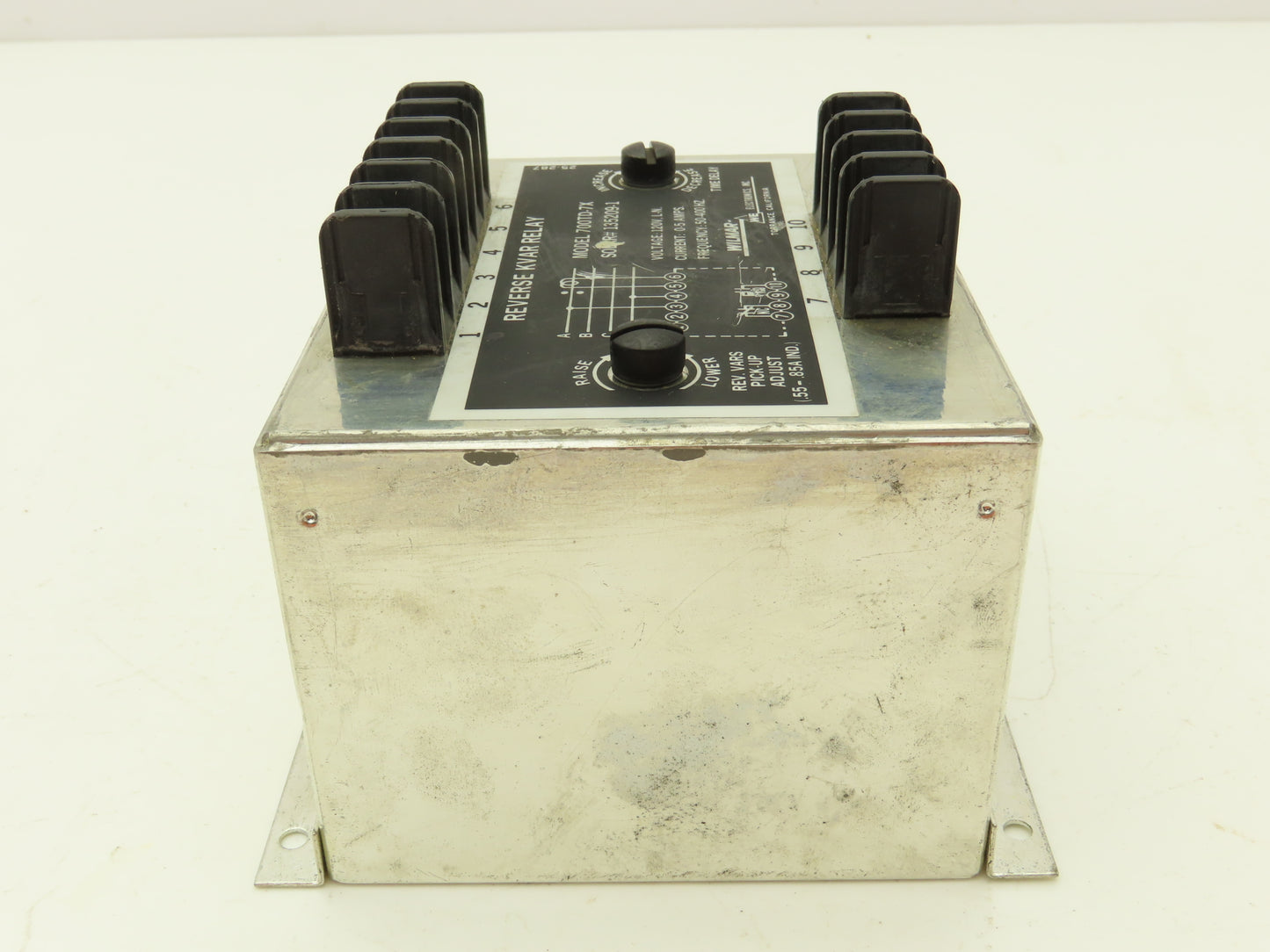 Wilmar 700TD-7X Reverse Kvar Relay 120V 50-400Hz Adjustable Time Delay