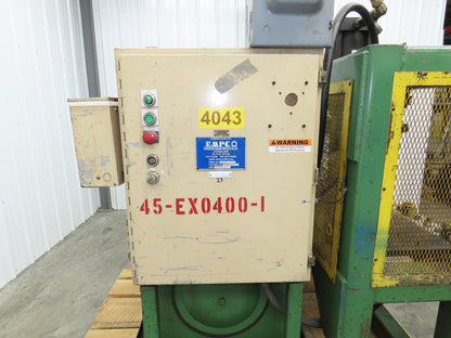 Hydraulic 42 Ton Press 6" Stroke Punch Die 10Hp 230/460V 3Ph Parker Pump