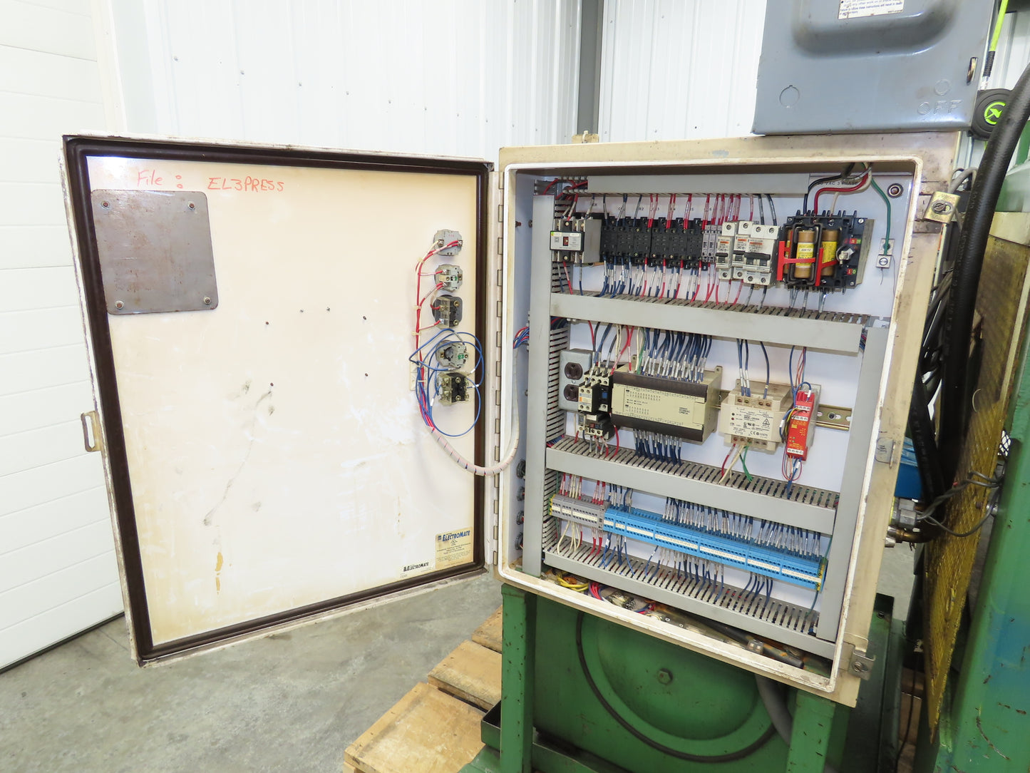 Hydraulic 42 Ton Press 6" Stroke Punch Die 10Hp 230/460V 3Ph Parker Pump