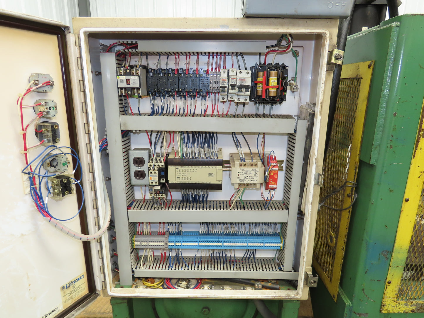 Hydraulic 42 Ton Press 6" Stroke Punch Die 10Hp 230/460V 3Ph Parker Pump