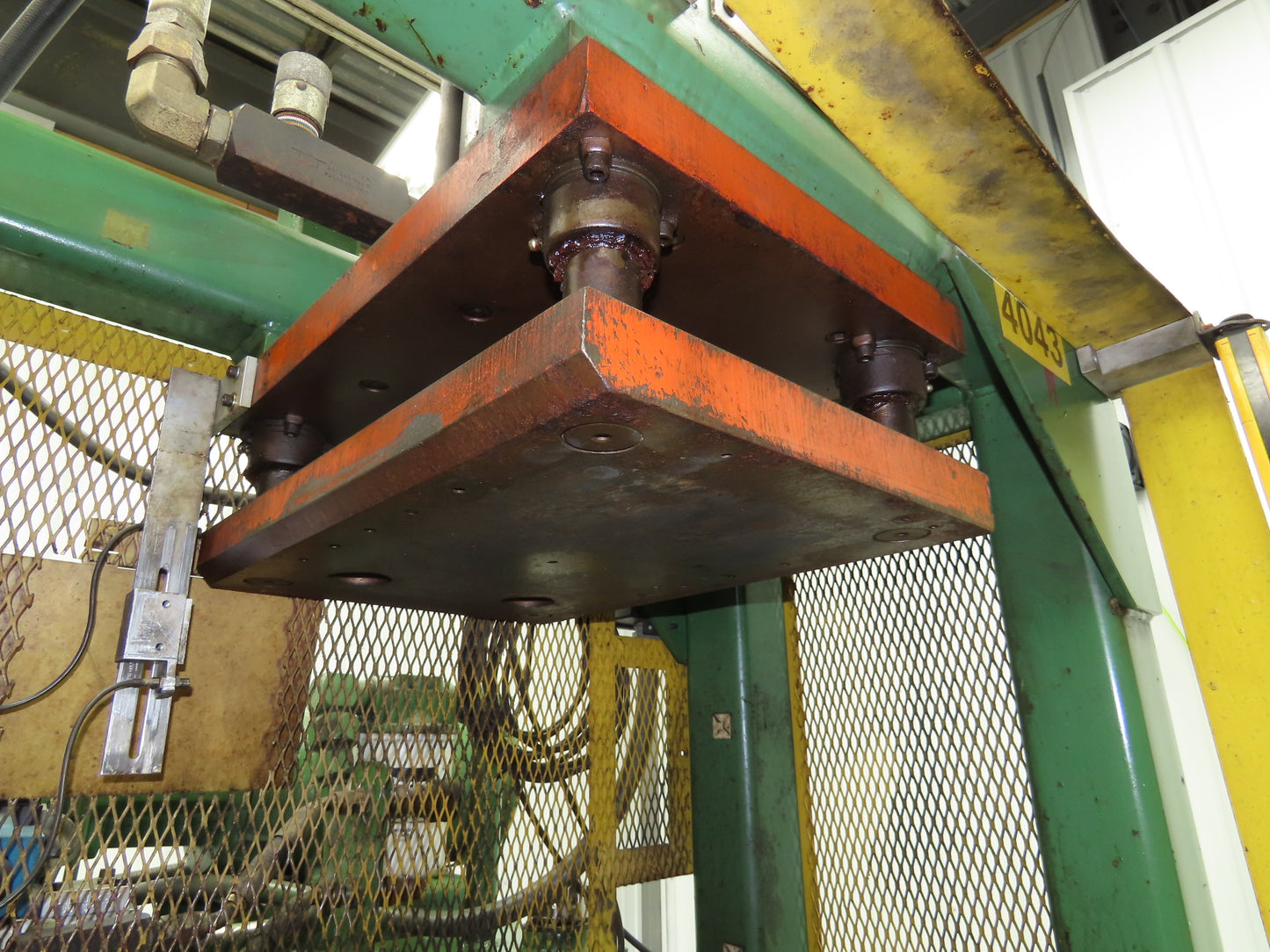 Hydraulic 42 Ton Press 6" Stroke Punch Die 10Hp 230/460V 3Ph Parker Pump