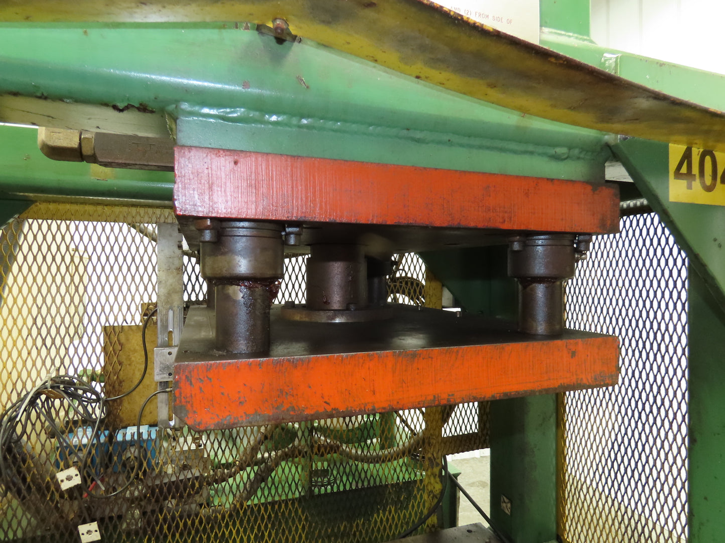 Hydraulic 42 Ton Press 6" Stroke Punch Die 10Hp 230/460V 3Ph Parker Pump