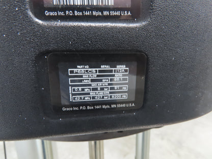 Graco CM2L79 Check Mate NXT C68 200cc Air Motor 68:1 Ratio Drum Unloader No Pump