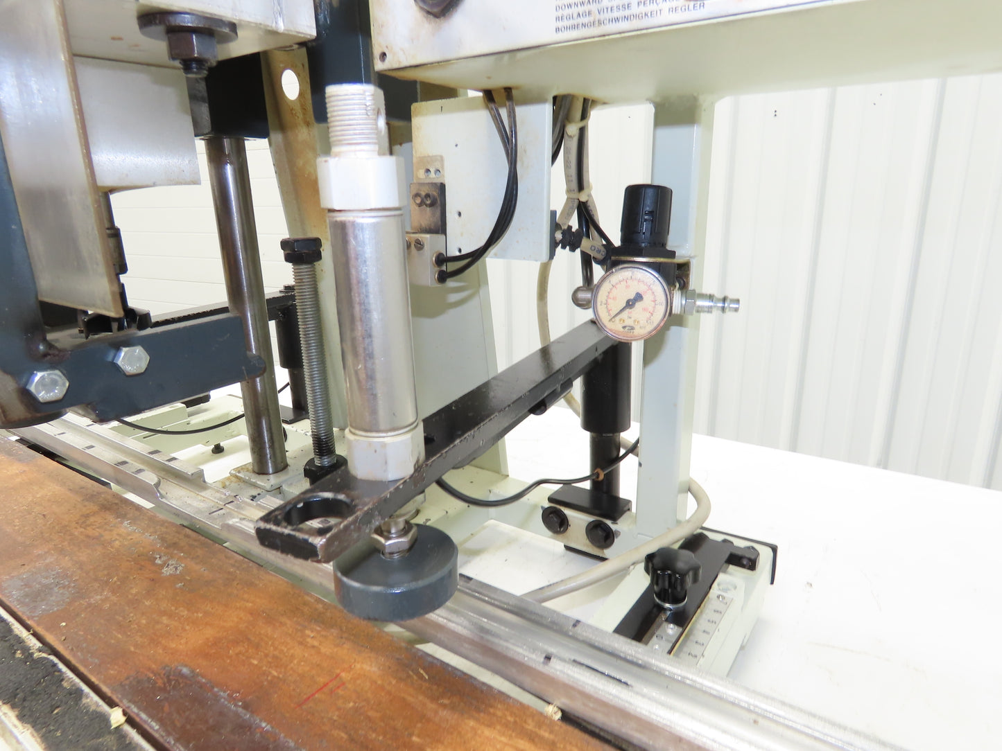 Casati HF/BP Hinge Boring Machine 230V 3Ph 1.5 HP Pneumatic Insertion