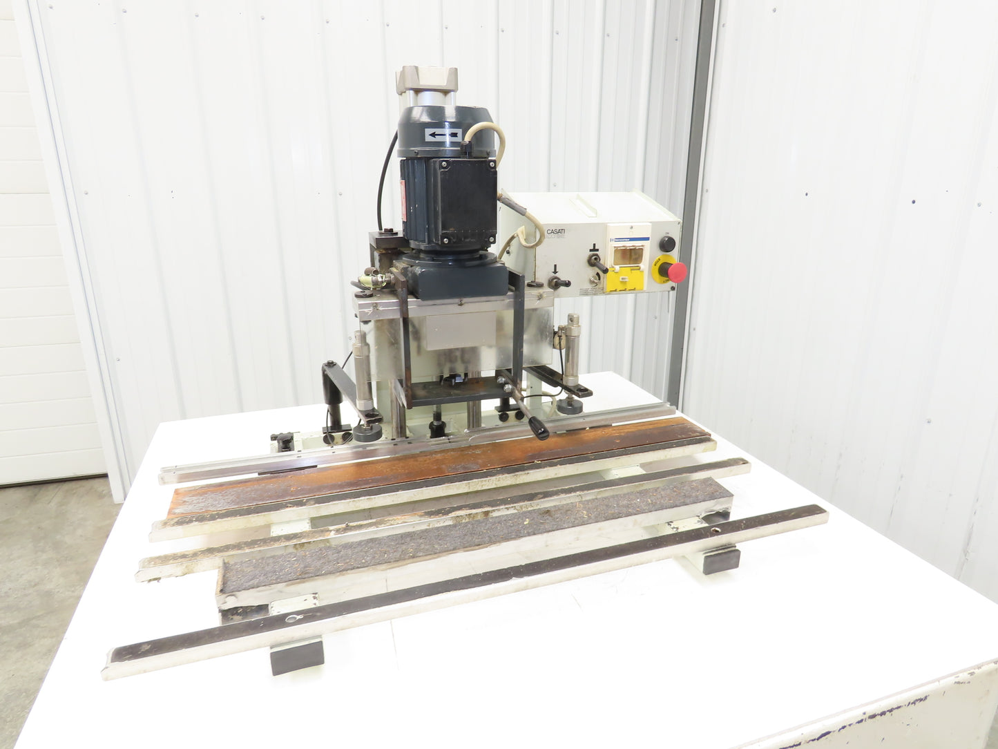 Casati HF/BP Hinge Boring Machine 230V 3Ph 1.5 HP Pneumatic Insertion