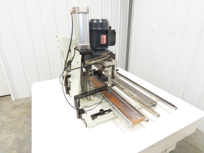 Casati HF/BP Hinge Boring Machine 230V 3Ph 1.5 HP Pneumatic Insertion