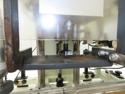 Casati HF/BP Hinge Boring Machine 230V 3Ph 1.5 HP Pneumatic Insertion