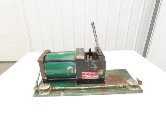 Olsen Model 20 Powerflare Pneumatic Double Flare Swaging Machine 80 PSI Min