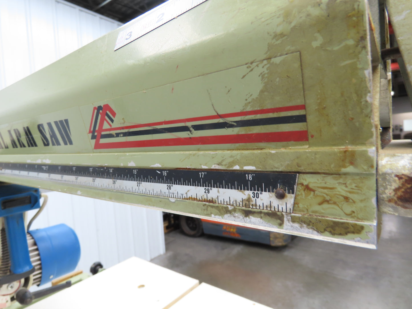 Omga 600 Radial Arm Saw 14" Blade 5Hp Motor 24" 600mm Rip 230/460V 3Ph