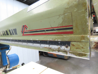 Omga 600 Radial Arm Saw 14" Blade 5Hp Motor 24" 600mm Rip 230/460V 3Ph