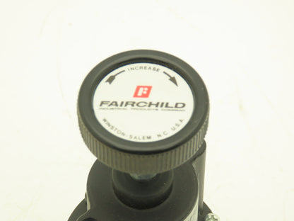 Fairchild 10243 Kendall Pressure Regulator 3/8" NPT 1-60PSI Range 500 PSI Max