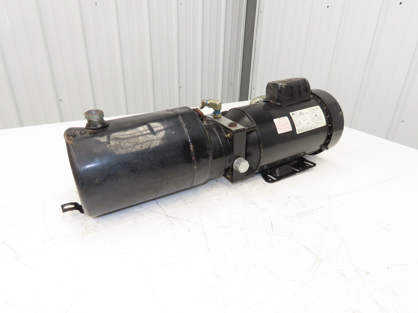 SPX P12C17S41K7XN11KH Hydraulic Power Unit 1Gal Tank 1GPM 2000 PSI 115/230V 1PH