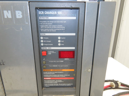 GNB SCR100-12-260S1-L Forklift Battery Charger 24V 40A 260Ah 120/208/240V 1Ph