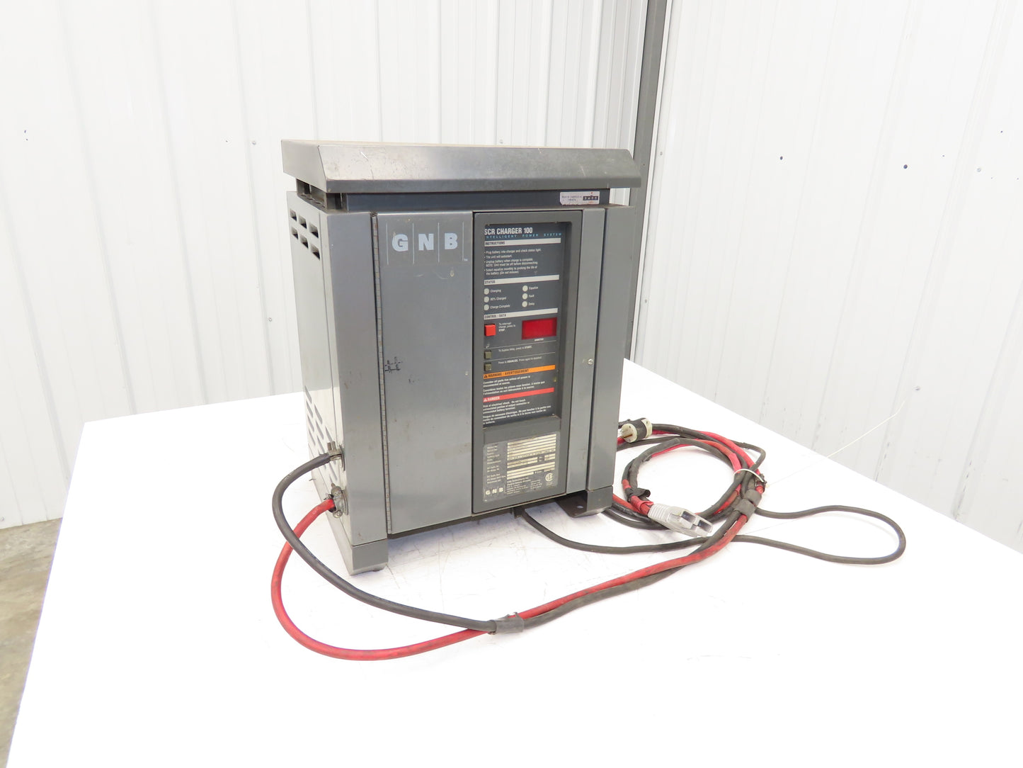 GNB SCR100-12-260S1-L Forklift Battery Charger 24V 40A 260Ah 120/208/240V 1Ph