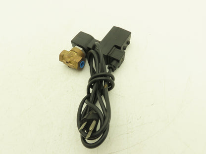 Parker 7321KBY61640L5D1D7P3 Skinner Solenoid Valve 110V 60Hz 10W 3-300PSI Timed