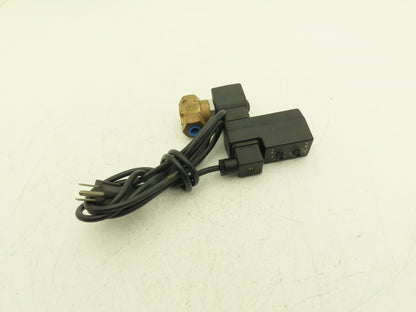 Parker 7321KBY61640L5D1D7P3 Skinner Solenoid Valve 110V 60Hz 10W 3-300PSI Timed