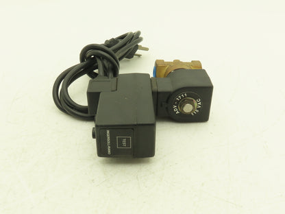 Parker 7321KBY61640L5D1D7P3 Skinner Solenoid Valve 110V 60Hz 10W 3-300PSI Timed